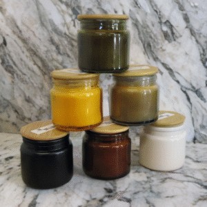 Lil Guy~ 2-3oz Scented Beeswax Candle
