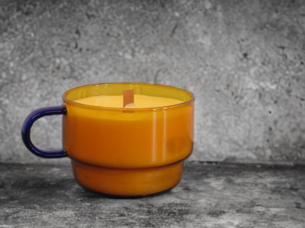 Coffeehaus Collection, Reusable Mug, Arios Styled Scented Beeswax Candle
