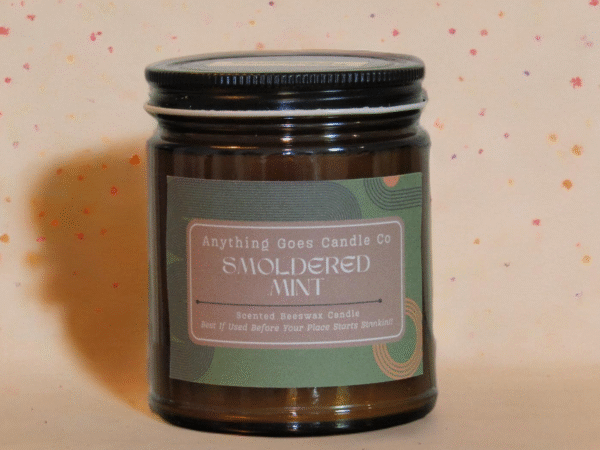 "Ol Brownie" -7 oz Scented Beeswax Jar Candle - Image 4