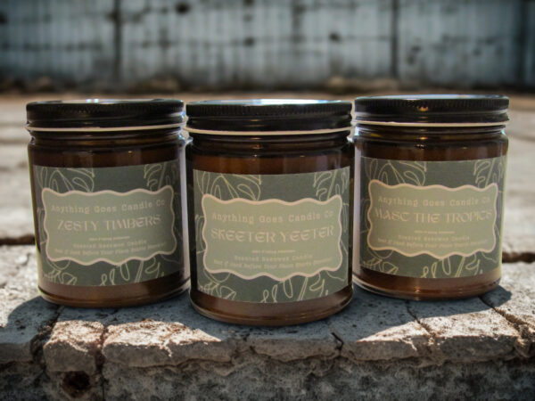 "Ol Brownie" -7 oz Scented Beeswax Jar Candle - Image 12