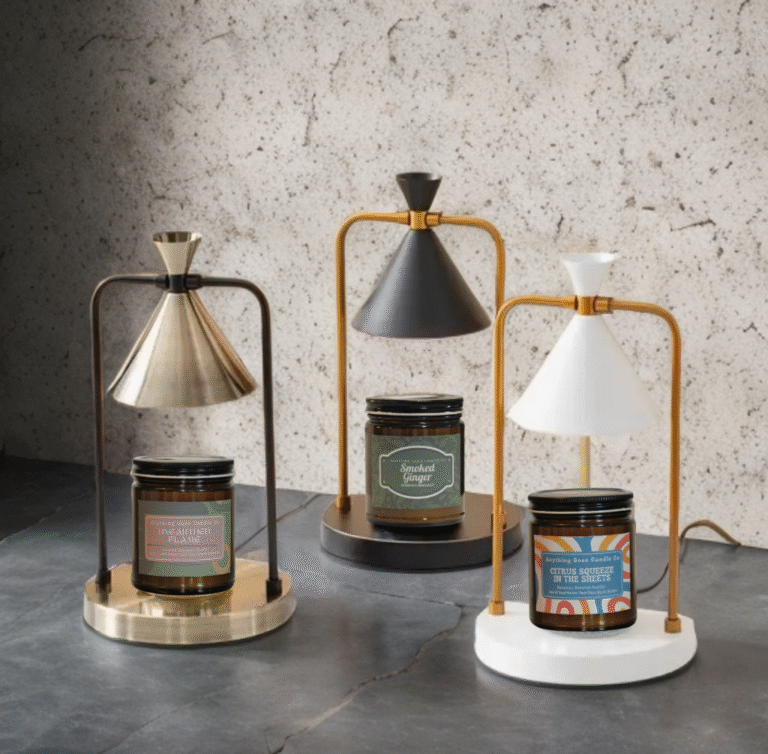 Flameless Wick Whiffer candle-warming lamp