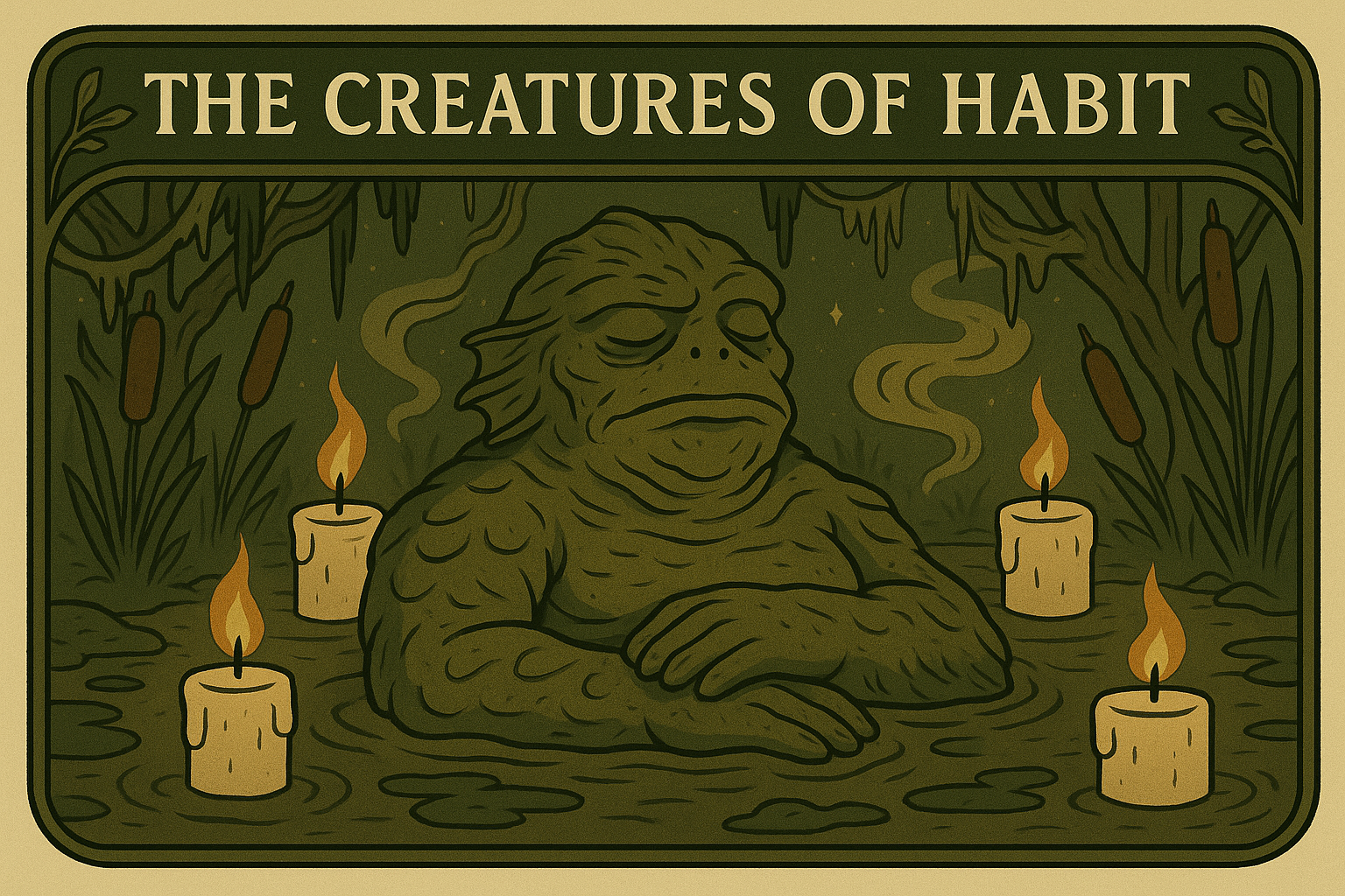 Image Depicting The Creatures Of Habit Box