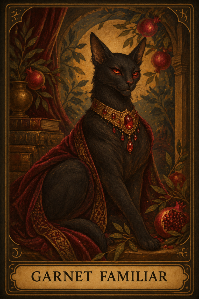 Garnet Sphinx Familiar avatar